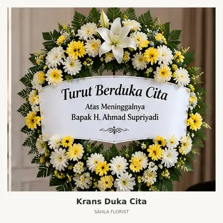 Krans Bunga Duka Kejaksan